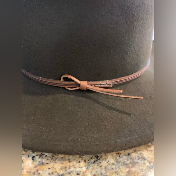 Country Gentleman Lite Felt 100% Wool water repellent Brown Outback Hat Large - Picture 8 of 12